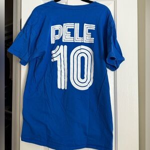 Pele Soccer‎ New York City Store Graphic Shortsleeve Tshirt Size Large